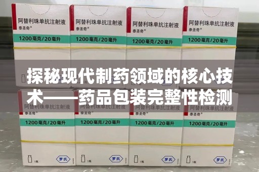 桂林探秘现代制药领域的核心技术——药品包装完整性检测的科学与应用