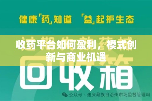 桂林收药平台如何盈利，模式创新与商业机遇